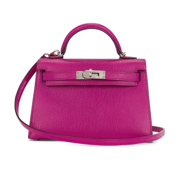Hermes Handbags - Hermes Chèvre Kelly 20 Handbag